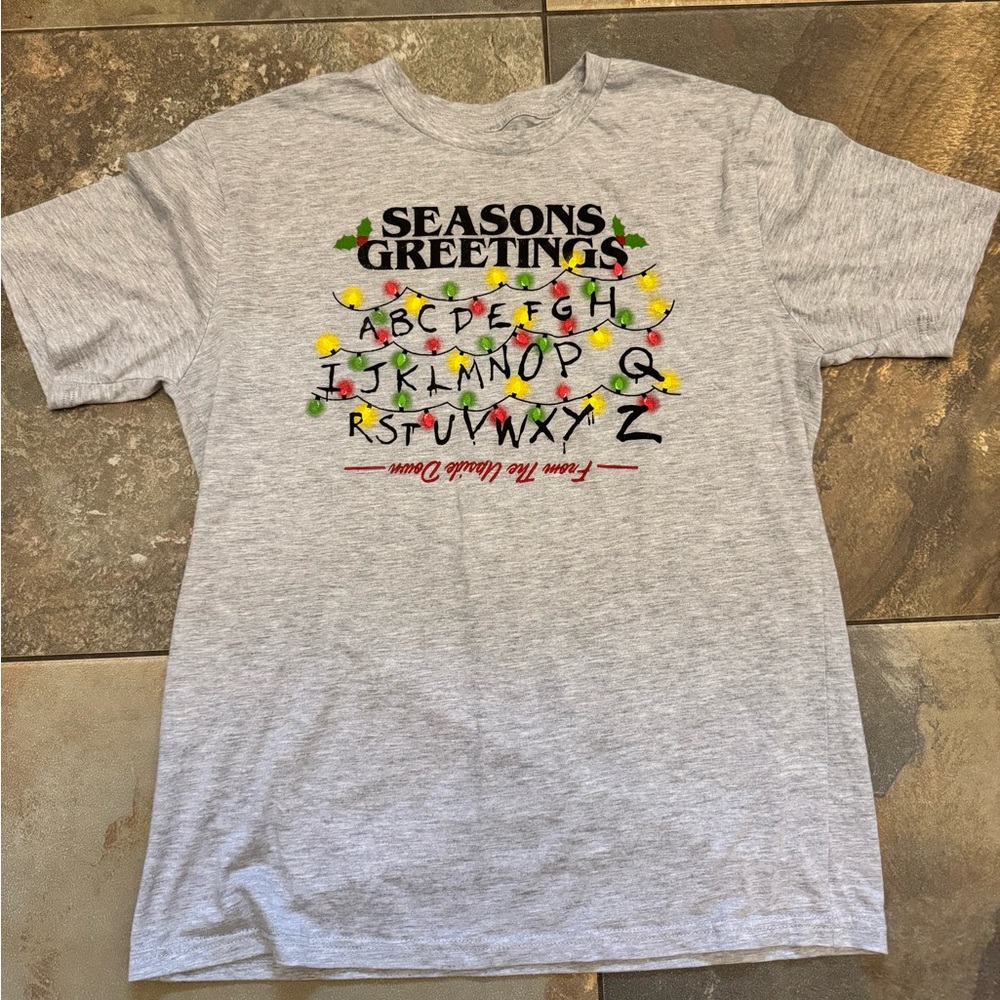 Stranger Things Seasons Greetings T-Shirt